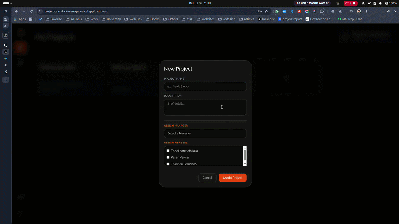 Task Management Platform